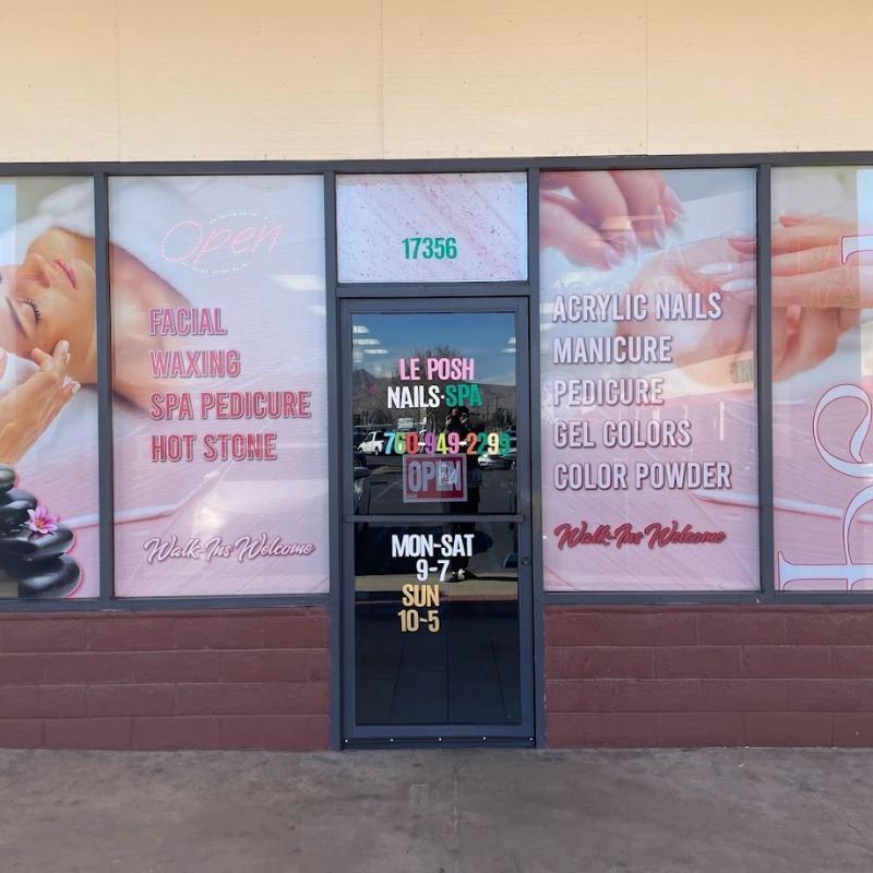 Cần sang bán tiệm nail tại Hesperia, CA 92345
