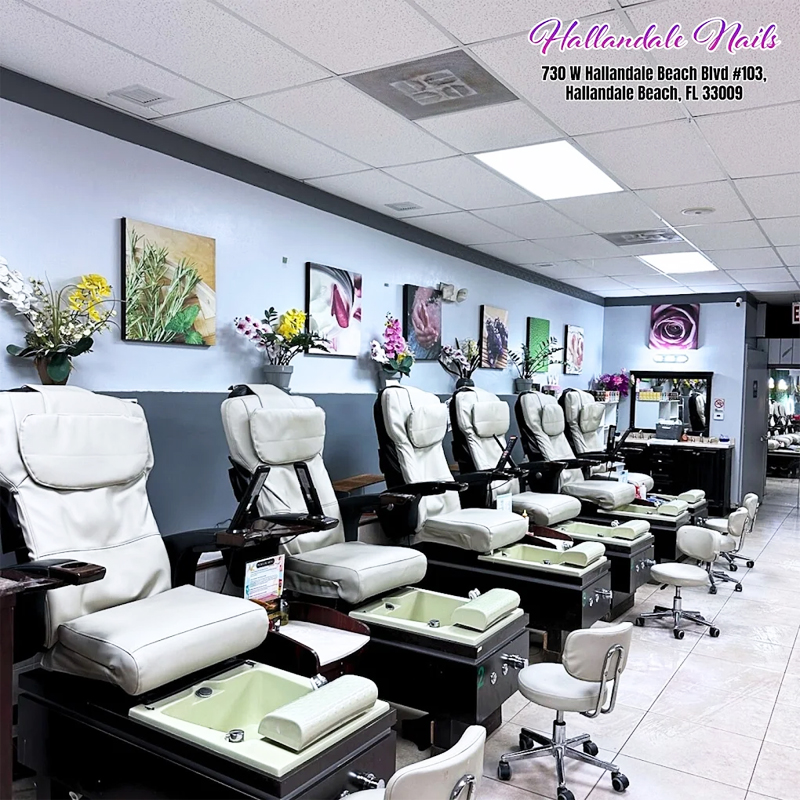 Cần sang tiệm nail tại Hallandale Beach, FL 33009