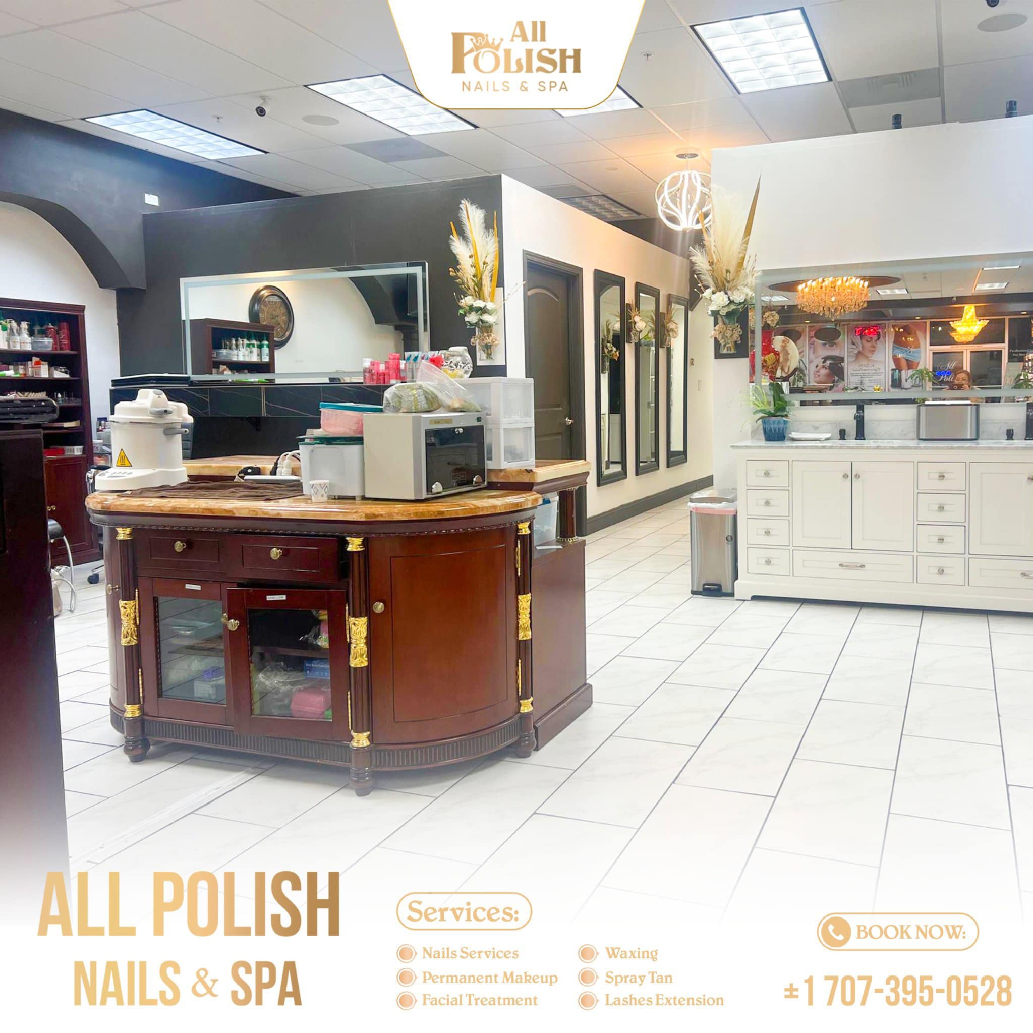 Mua Bán Sang Nhượng Tiệm Nail Salon Healdsburg, CA 95448