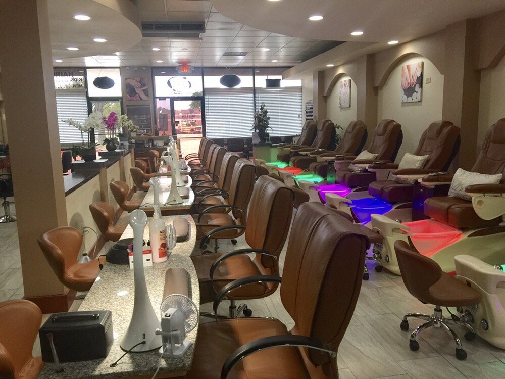 Sang Nhượng Tiệm Nail Mansfield Nails & Spa – Vị Trí Đẹp, Giá Tốt!