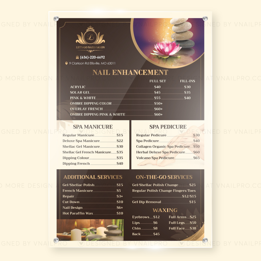 Wall Menu
