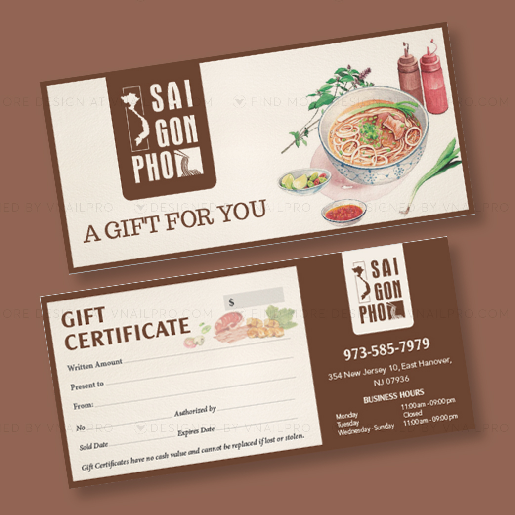 Gift Certificate