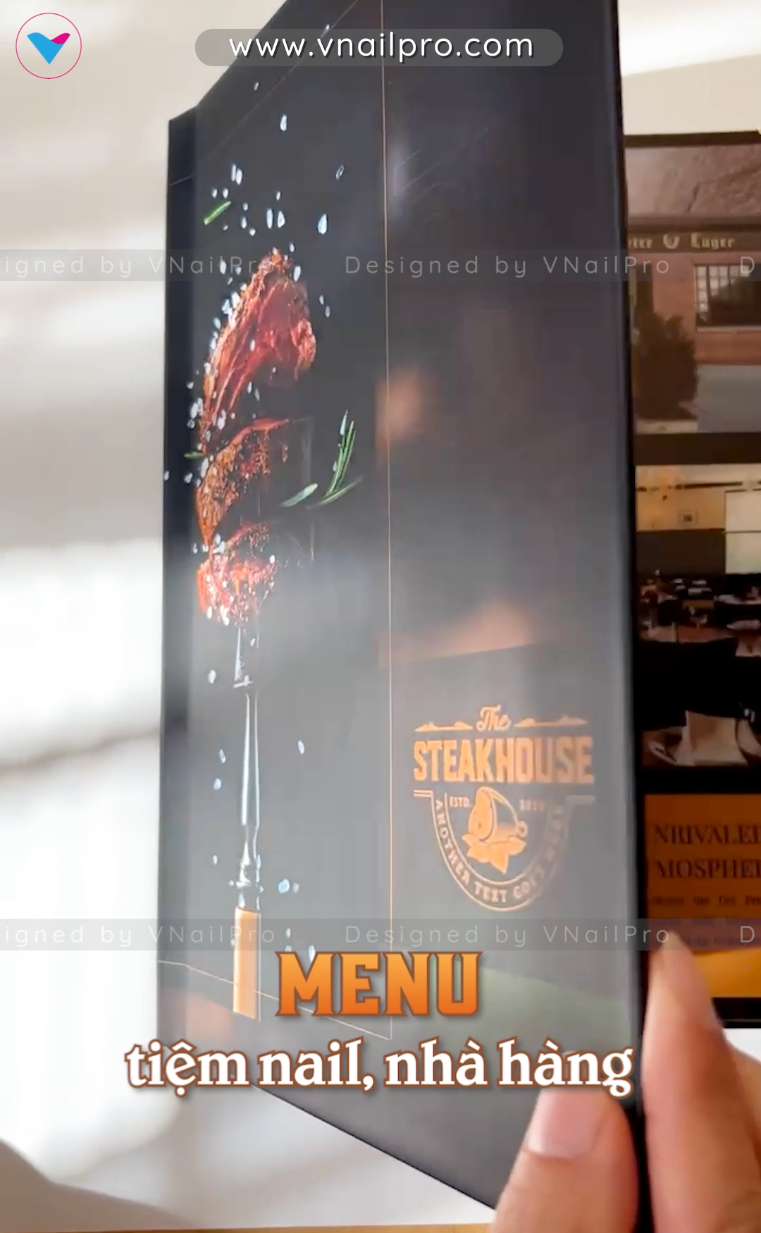 Restaurant Menu Book