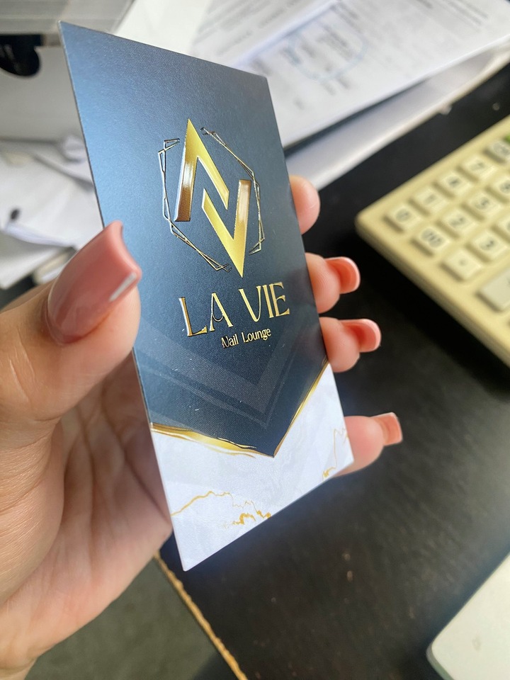 3D Metallic Business Card