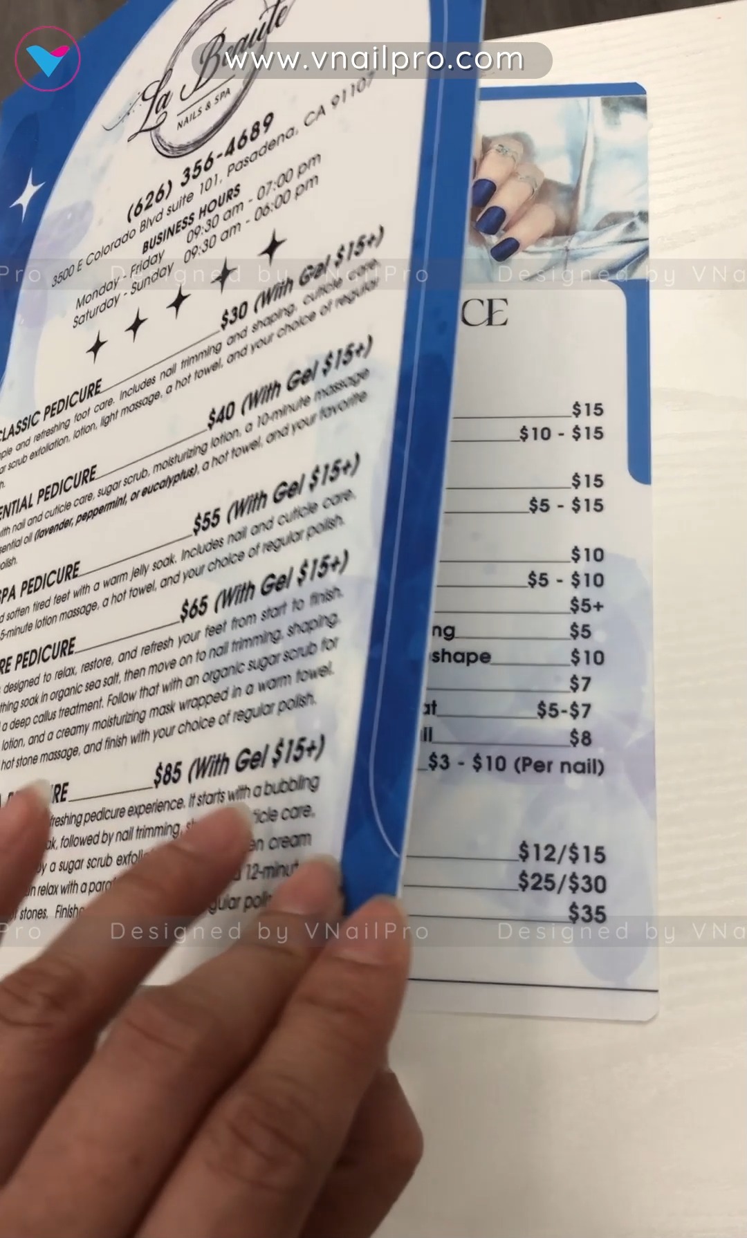 Bi-Fold Flex Pricelist