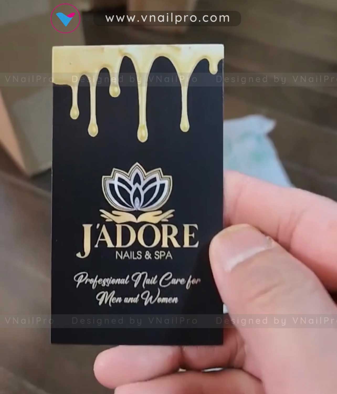 3D Metallic Business Card