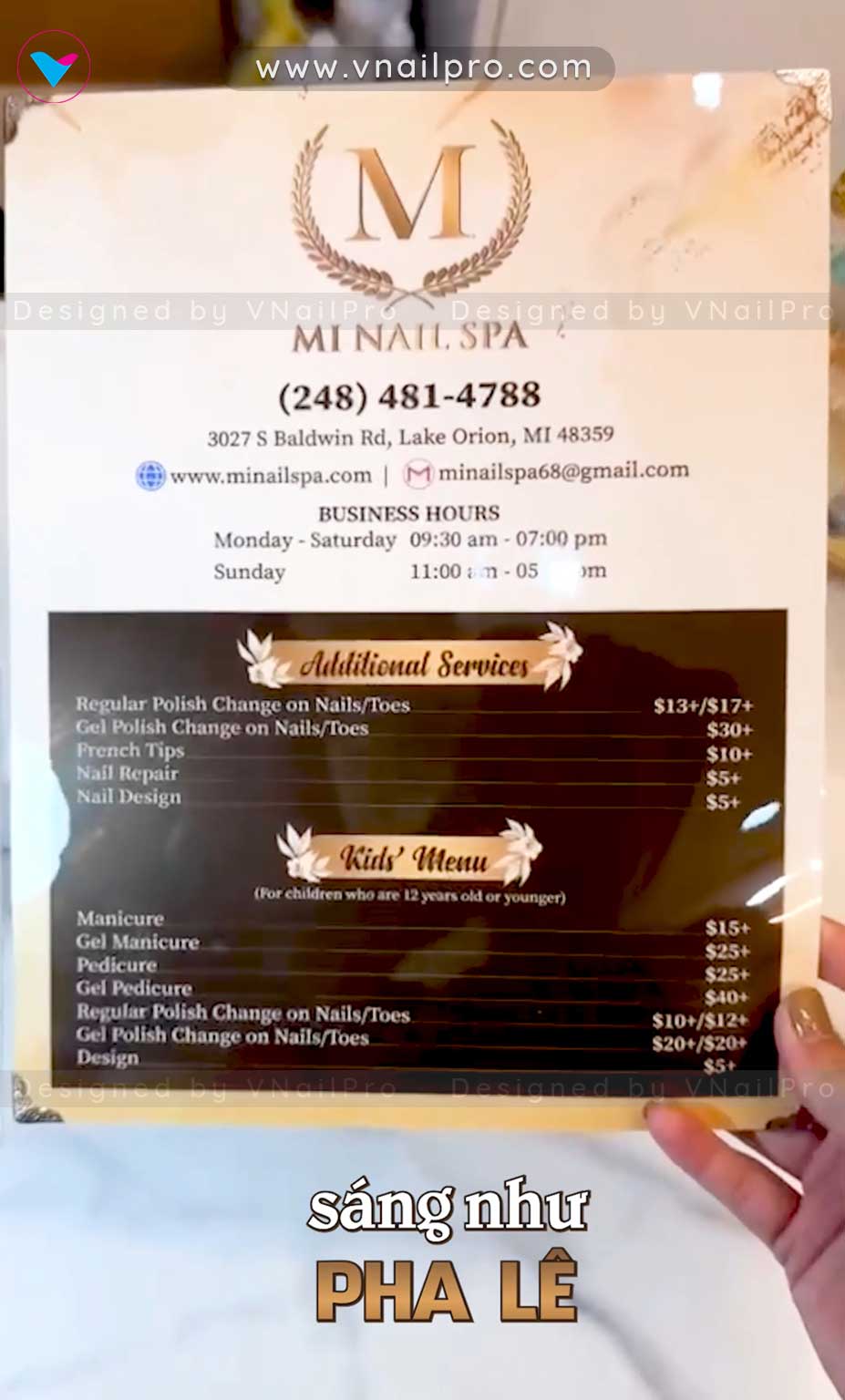 Pricelist HD Acrylic