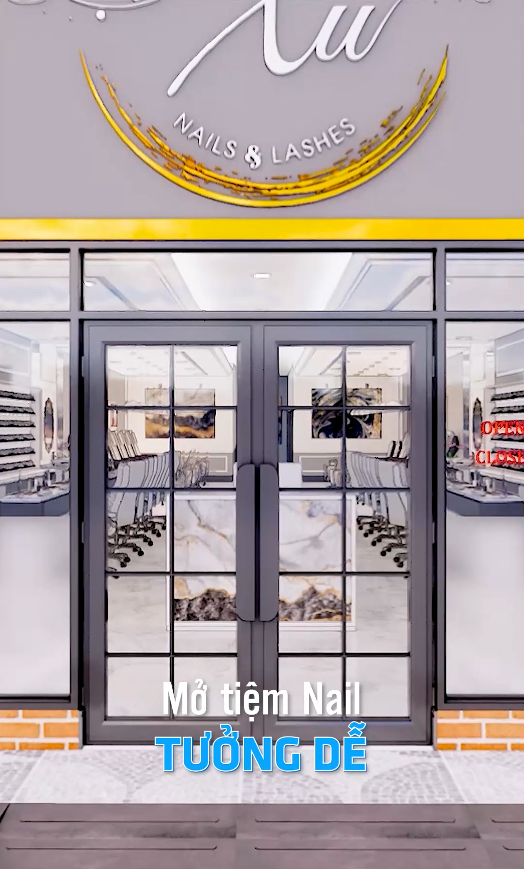 Build Tiệm Nail Đẹp