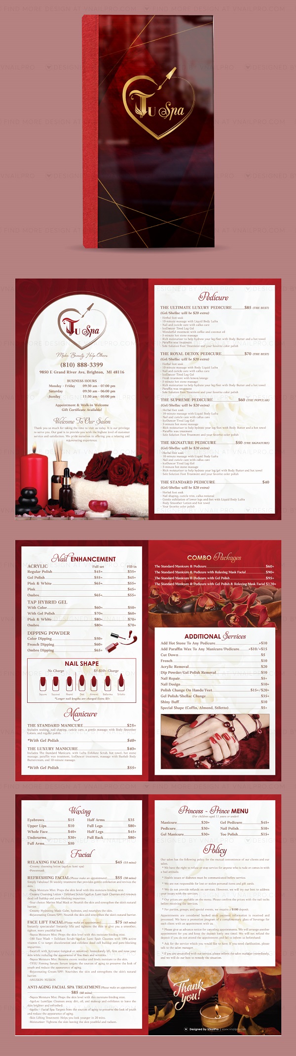 Menu Book