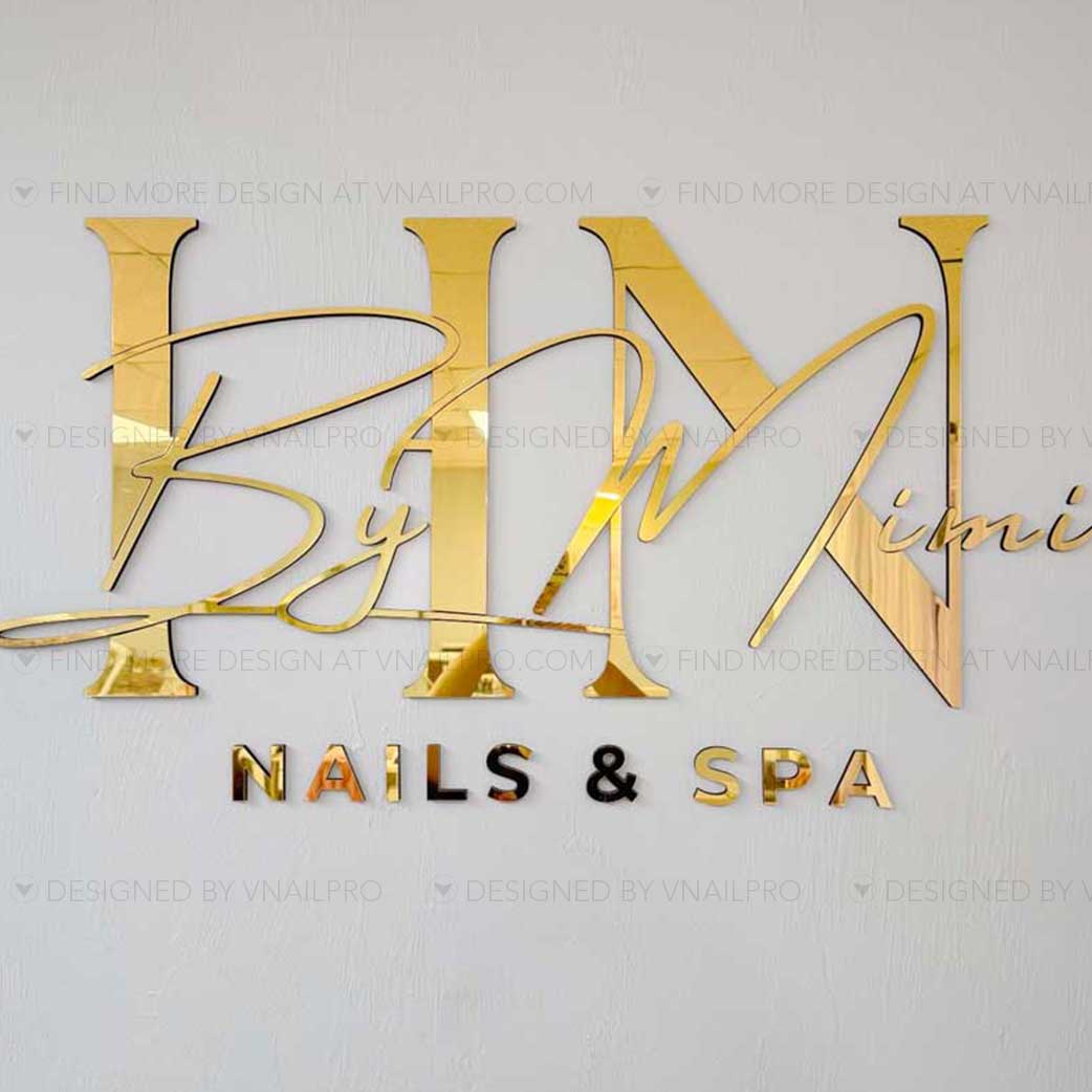 Channel Letters On Acrylic / Metal Panel